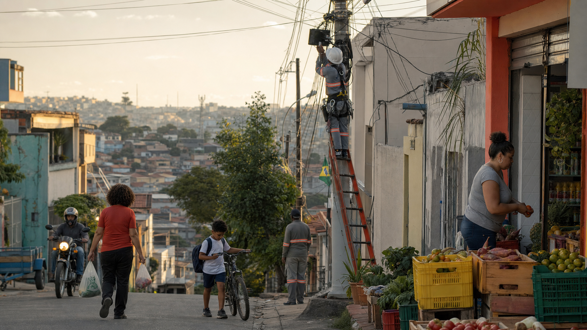 Tecnologia presente onde a vida acontece