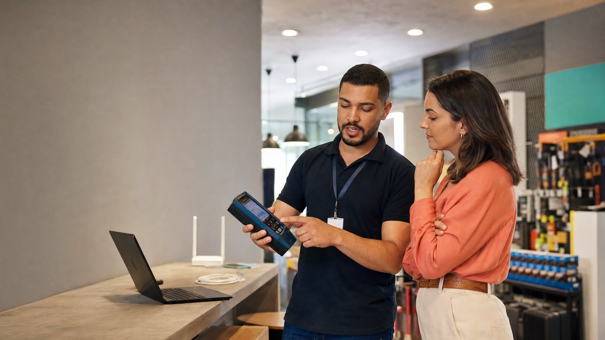 Atendimento tecnico ao cliente empresarial