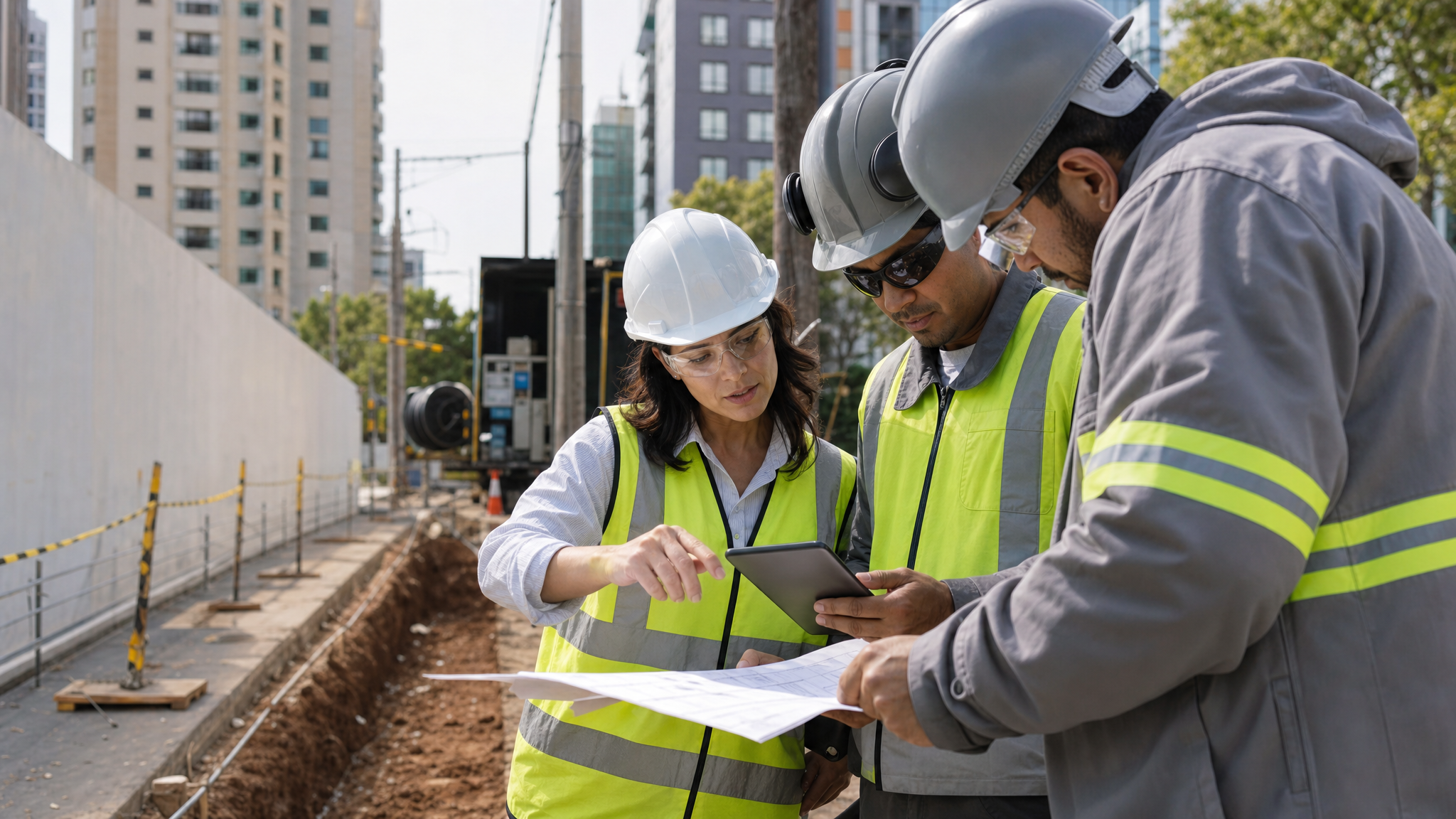 Reuniao de obra e implantacao