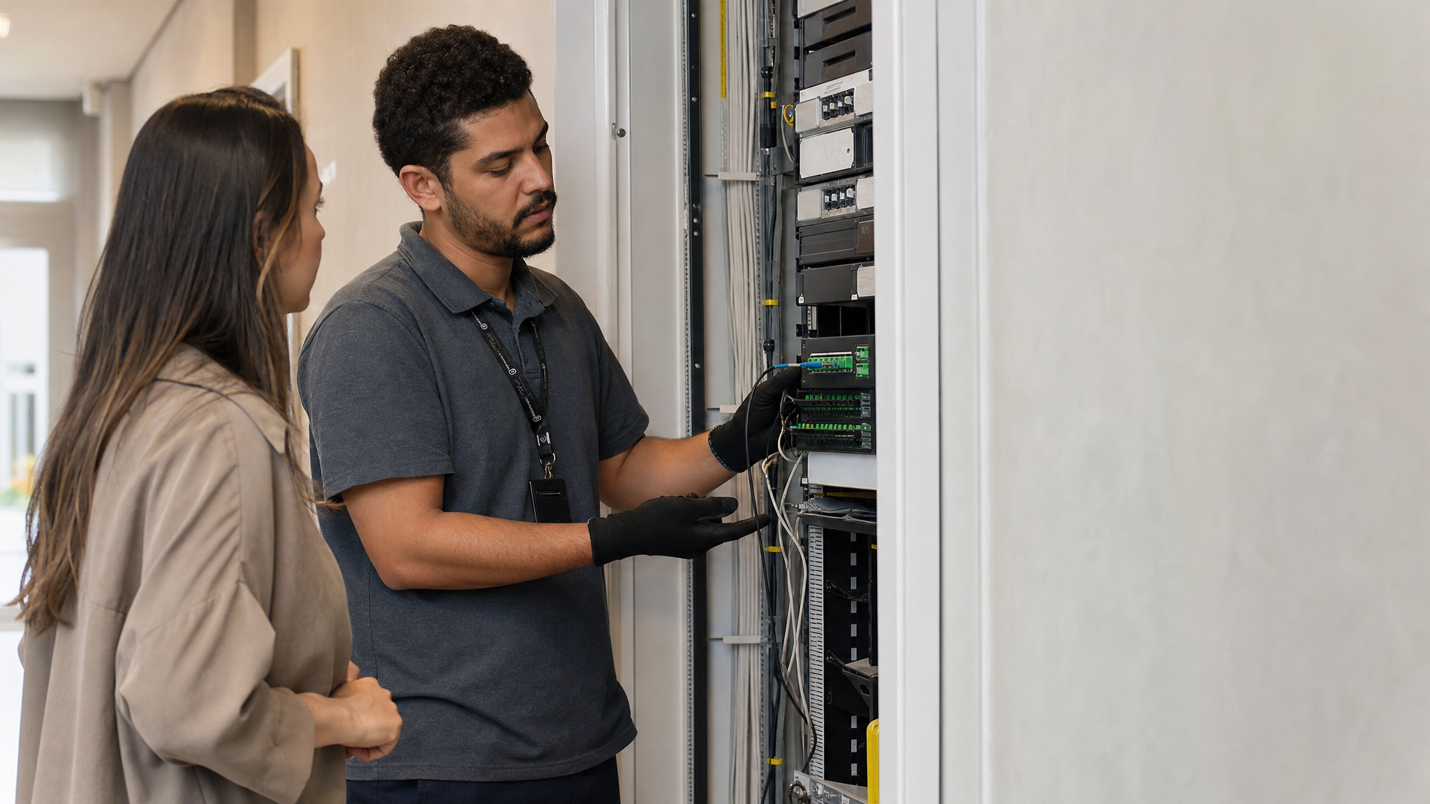 Instalacao em condominio ou predio